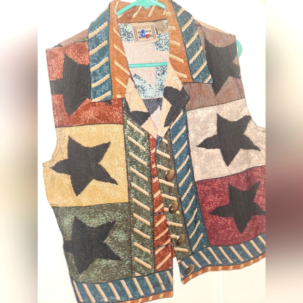 * Don't Mess With Texas Tapestry Vest